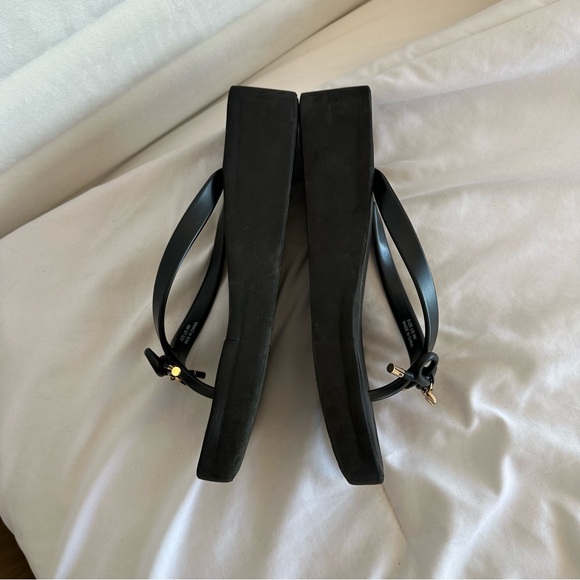 Kate Spade wedge flip flops - Picture 3 of 9